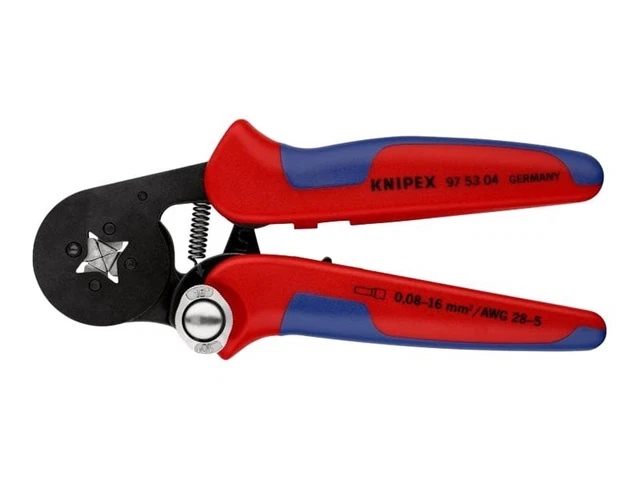 KNIPEX Crimp tool Self-Adjusting Crimping Pliers f / End Sleeves (ferru 97 53 04