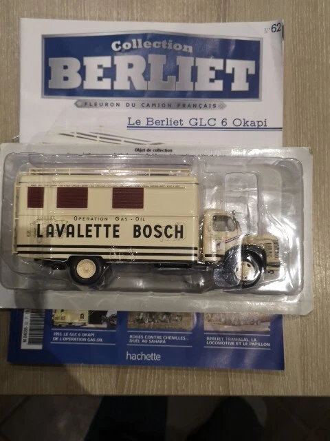 Brochure Ancienne BERLIET GLC 8 M 4x4 - Camion Des Années 1950-1960 | Collection Vintage Véhicules