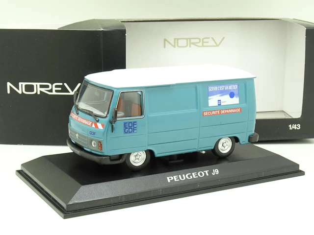 Norev Peugeot j7 EDF GDF Collection miniature 1/43
