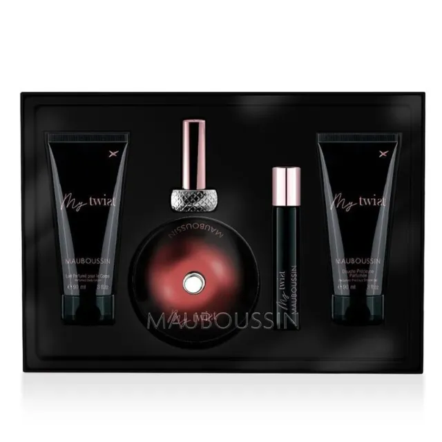 Mauboussin - Coffret Prestige 2023 My Twist : Eau de Parfum 90ml, Gel Douche 90m