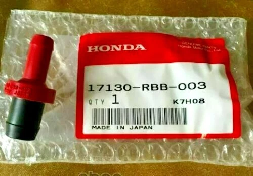 Soupape PCV De Remplacement Compatible Honda Accord, Civic, Fit (2007-2019) - Référence 17130-RBB-A01, Inclut Une Rondelle