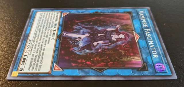 Vampire Fascinator BACH-EN048 1st Edition Super Rare Battle Of Chaos Yu-Gi-Oh 7