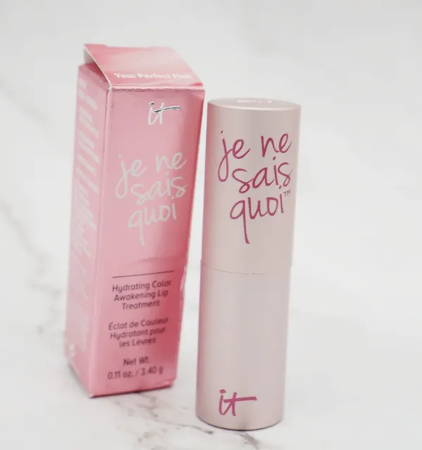 IT Cosmetics Je Ne Sais Quoi  Lip Balm Your Perfect Pink - Full Size - Authentic