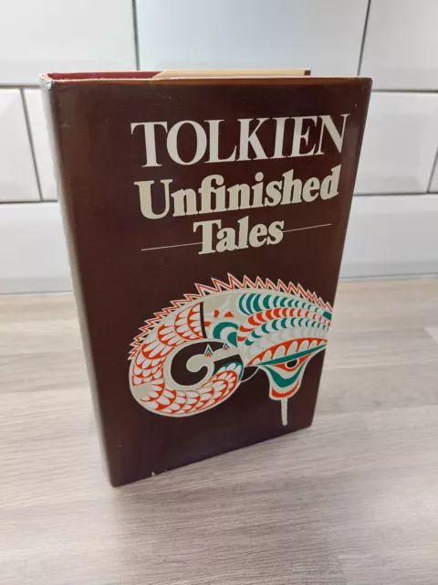 Tolkien, Unfinished Tales, 1981, Hardcover-Buch