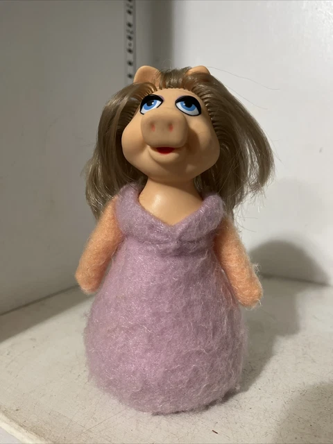 Vintage Fisher Price, Plush, Bean bag, Muppets Miss Piggy Doll