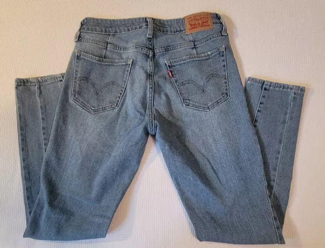 Levi's Jeans Womens 27 Skinny  Front Seam Denim 2