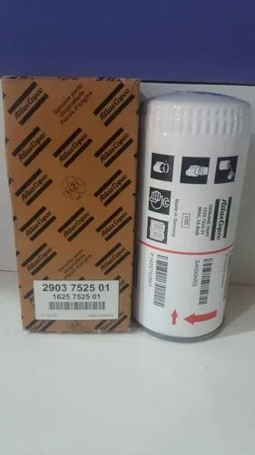 Atlas Copco Oil Filter Genuine Part - 1625 4800 00 / 2903 7525 01 Left Hand