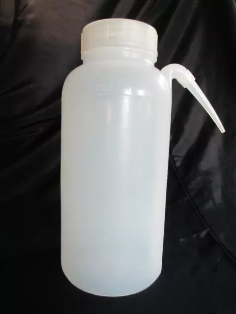 Vtg NALGENE Lab Wash Bottle w/ Spout Tip 500ml --16oz