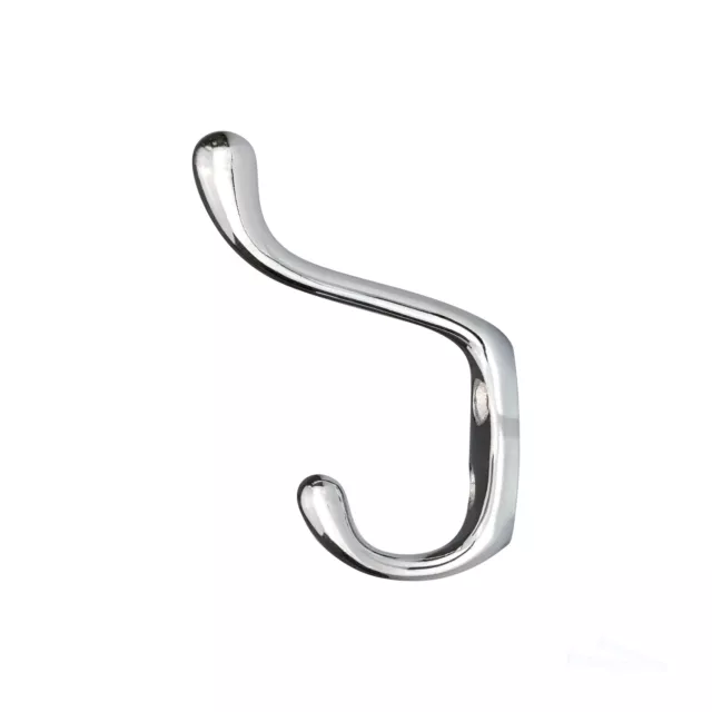 Rok Hardware Heavy Duty Coat Hook, 3-1/2", Chrome ROKCH101CH