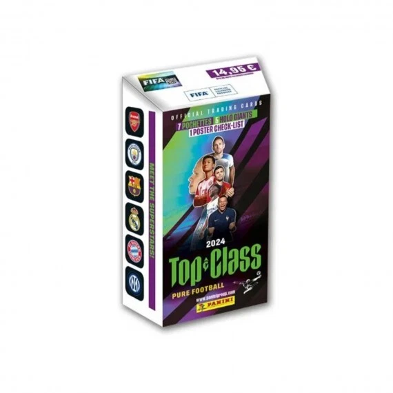 Panini FIFA Top Class 2025 Trading Cards - Fatpack De 24 Cards 2 Holo Giants P 6104