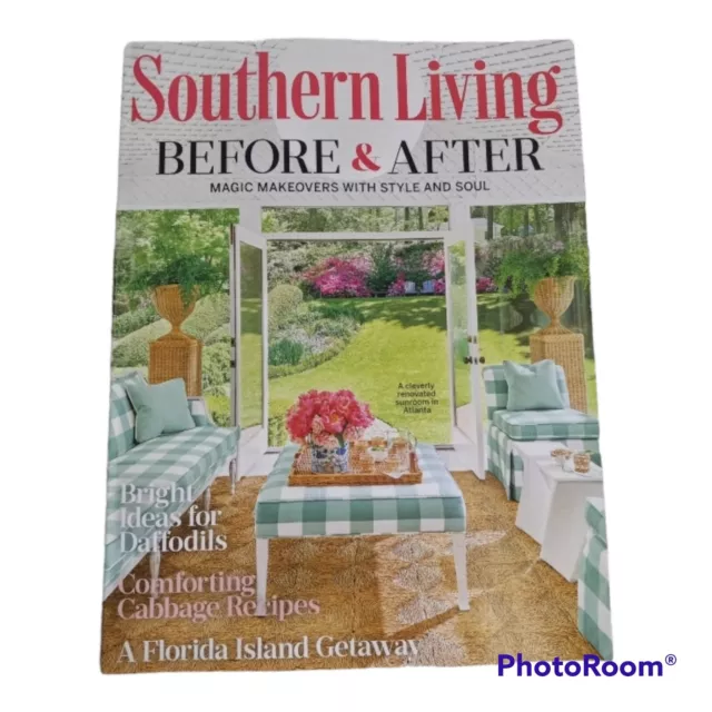 SOUTHERN LIVING MAGAZINE,MARCH 2023, Vol. 58, #2 Back Issue £5.05 ...
