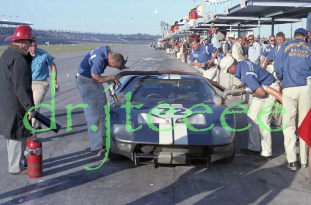 1965 DAYTONA 2000 Ken Miles SHELBY FORD GT40 - 35mm Racing Negative $9. ...
