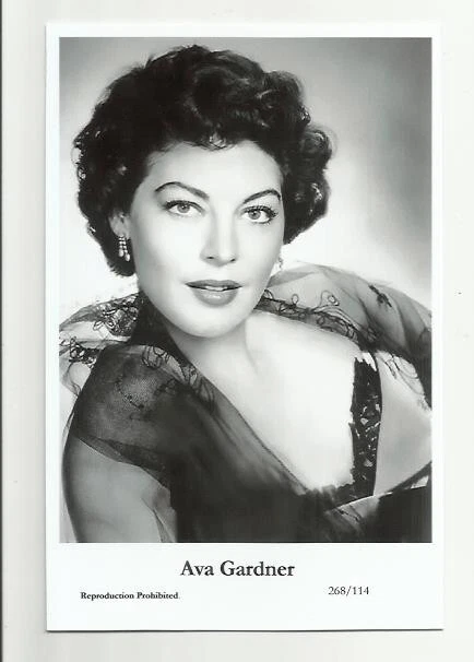 (Bx30) Ava Garner Swiftsure Photo Postcard (268/114) Filmstar Pin Up Glamor