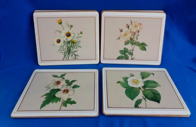 Vintage Lady Clare Flower Table Place Mats Set Of 9