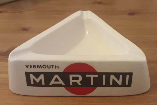Grande Posacenere Vintage Martini Vermouth Ceramica Piola Breweriana