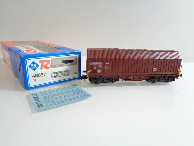 Roco 4395A Wagon À Capot Télescopique Shimms ÖBB 476 8 000-9 H0 #X-99-6