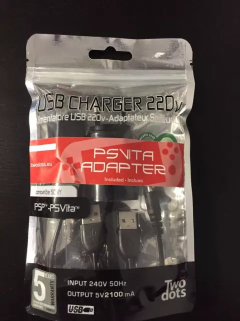 Adaptateur Psvita / Psp Chargeur USB 220v