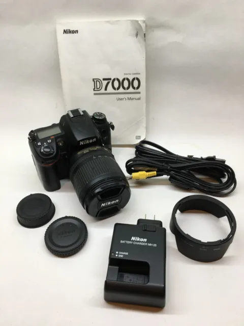 Nikon D7000 18-105 VR Kit AF-S DX Nikkor f/3.5-5.6 Digital SLR Camera