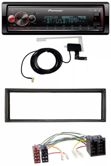 Pioneer Bluetooth DAB USB MP3 Autoradio für VW Golf 2 83-92 Jetta II 84-92 T4 90