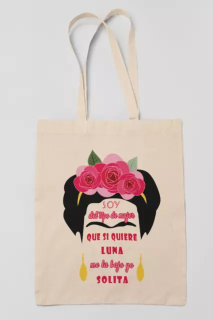 Bolsa Tote bag de FRIDA KAHLO - 100% algodón - Envío Rápido