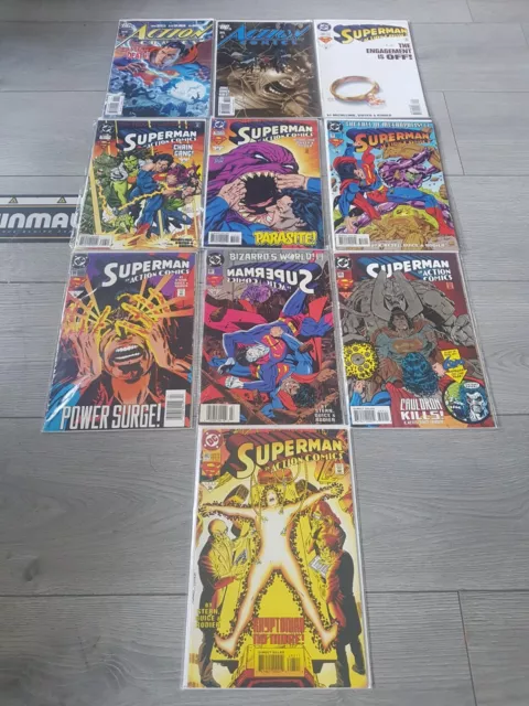 DC 10X #Superman In Action Comics Job Lot Bundle DC Universe Comics