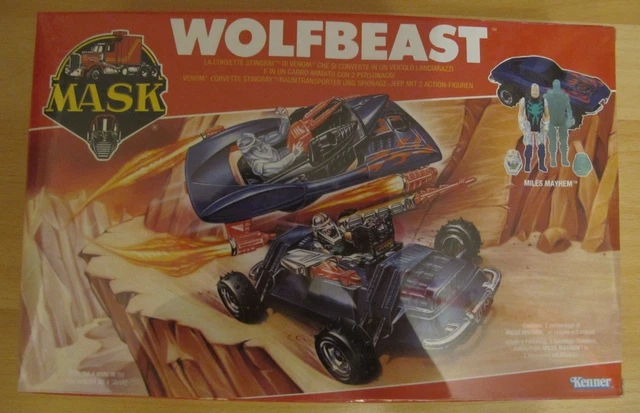 Figurine MASK Kenner - Wolfbeast Complète, Vintage, Occasion