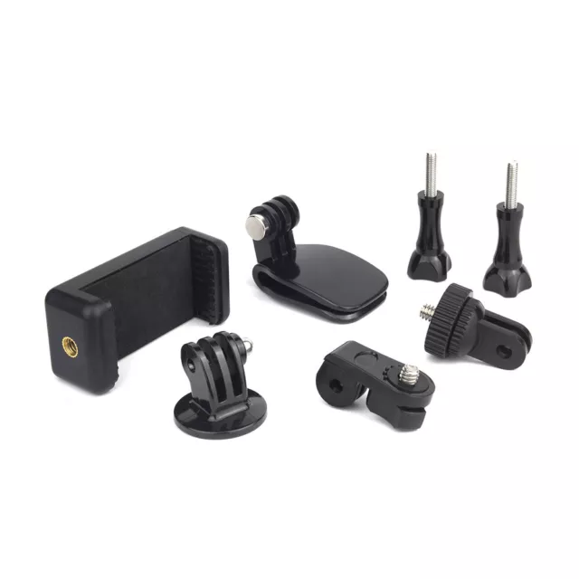 Quick Clip + Phone Holder Clip + 1/4" Mini Adapter Mount for GoPro Hero 10 9 8 7