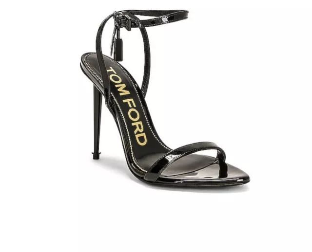Tom Ford padlock sandals sz40 NEW with box