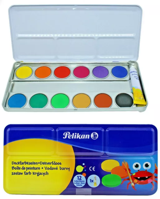 Paintersisters® Aquarell Malkasten, Farbkasten mit 90 Farbtönen und