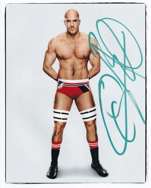 AUTOGRAPHE LUTTE CESARO 2014 Photo (Jubelszene Color XL ) Wrestlemania EUR 25,20 - FR