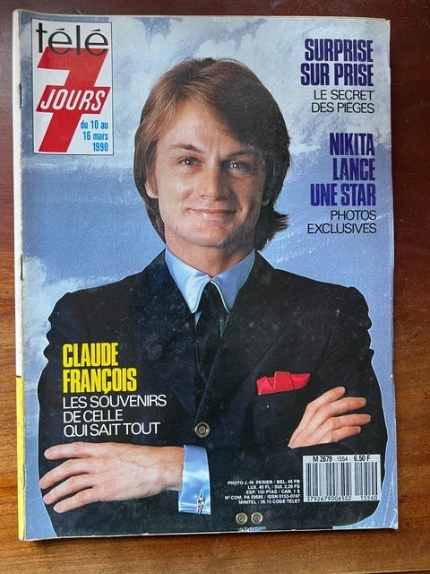 PODIUM HIT NUMÉRO Spécial 20ans Poster Claude François Et Patrick Bruel