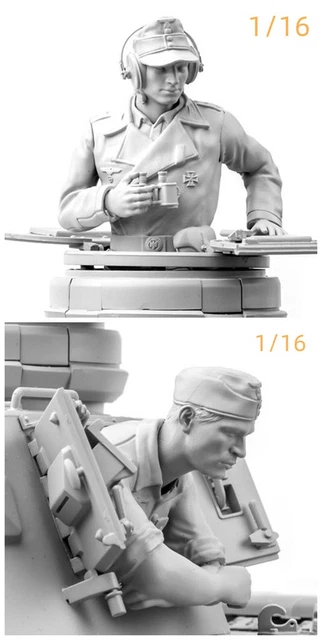 1/16] WWII Geran Tiger Tank Coander & Gunner - SOLODEL