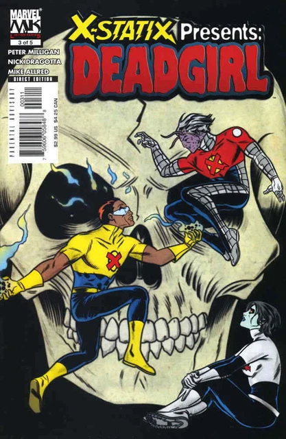X-Statix Presents: Dead Girl #3 VF/NM; Marvel | Milligan Allred - we combine shi