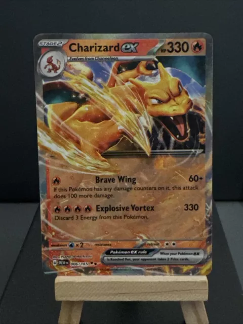 Pokemon 151 Conjunto Mew It Ita 004/165 Charmander Raro Holo Reverso