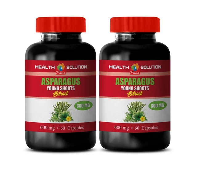 ASPARAGUS FOR GOUT Asparagus Young Shoots 600mg cleanse and detox 2