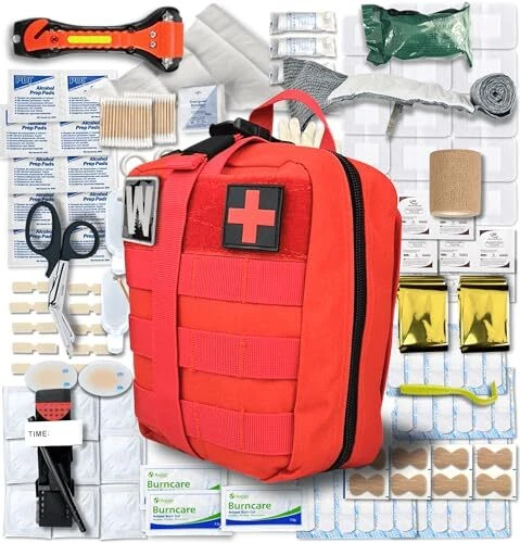 WONCROW | Trousse de Secours Complete + Matériel Inédit - Pharmacie de Voyage Ra