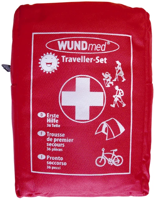 Traveller-Set 36tlg. Notfallset Unfallset Reiseset Erste-Hilfe-Set Wanderset 671