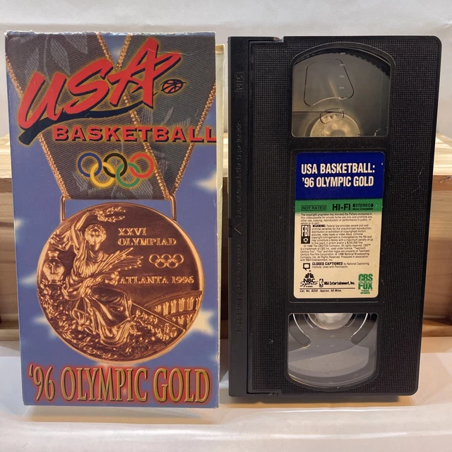 USA BASKETBALL 96 Olympic Gold VHS Video Tape 10.00 PicClick
