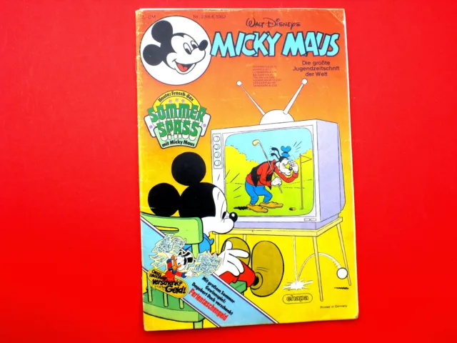 Comic MICKY MAUS  Heft 23 1982 mit Beilage