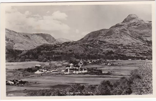 General View Over Village, GLEN COE, Argyllshire RP