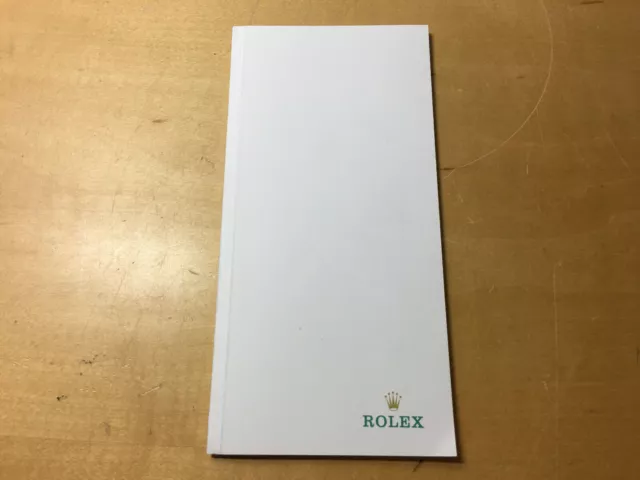 Nouveau - Bloc-notes Bloc-notes ROLEX - Carton et papier - 17 x 8,3 cm - Neuf