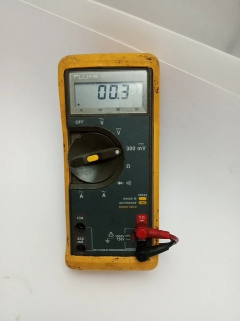 FLUKE 77 SERIES III Digital Multimeter In Case TESTED $135.18 - PicClick CA