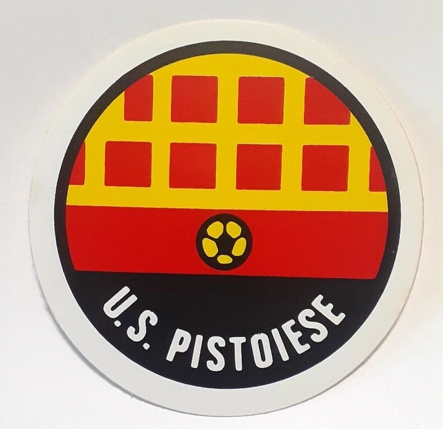 VECCHIO ADESIVO / Old sticker FOOTBALL CALCIO PISTOIESE U.S. (cm 9) EUR