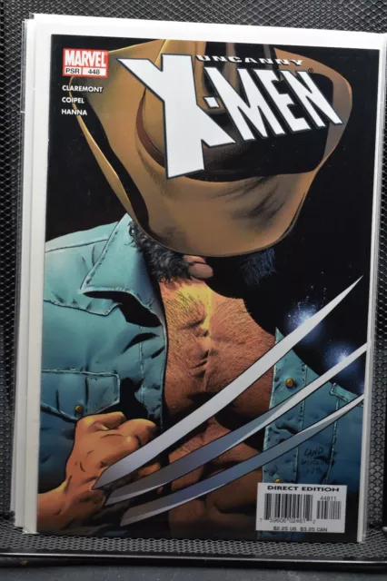 Uncanny X-Men #448 Marvel Chris Claremont Nightcrawler Wolverine Bishop 9.0