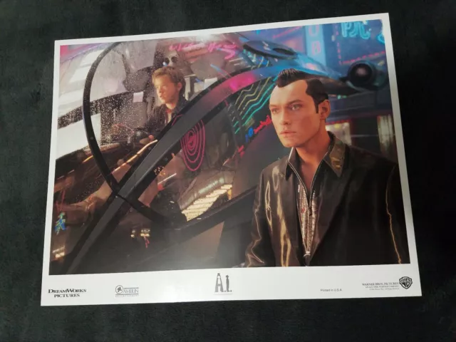 A.I. Artificial Intelligence lobby card # 1 -  Jude Law