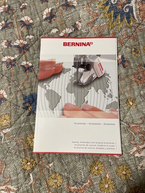 BERNINA  ACCESSORIES BOOK....Excellent Condition