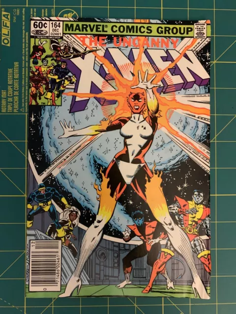 Uncanny X-Men #164 - Dec 1982 - Vol.1 - Newsstand Edition - Minor Key - (8950)