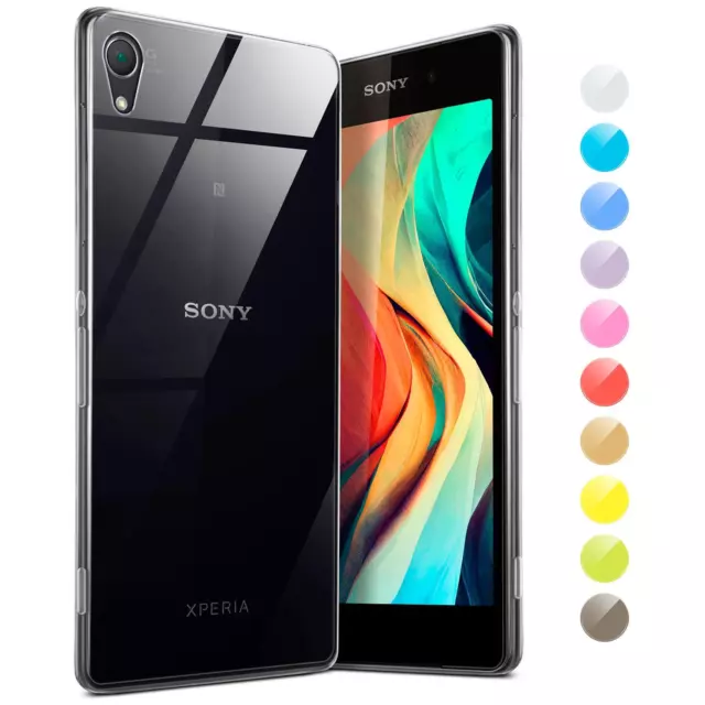 Hülle für Sony Xperia Z2 Schutzhülle Silikon Case Cover Handy Schutz Transparent