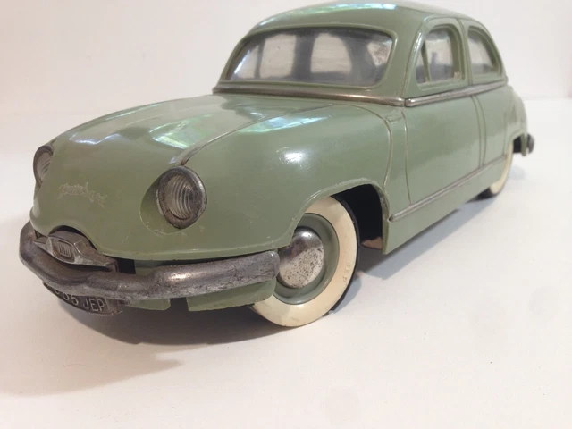 Jouet Ancien Plastique 1/32 - Dyna Panhard #16 à Friction - Superbe État - Voiture Vintage