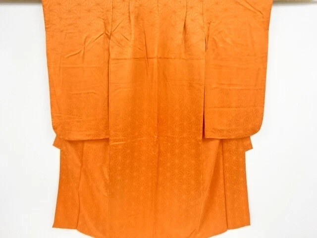 36588# Japanese Kimono / Antique Kimono For Girls / Woven Abstract Pattern